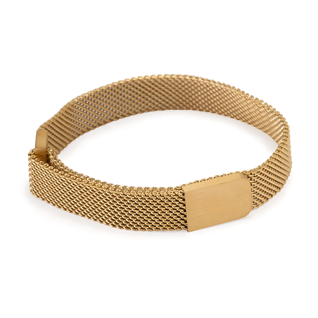 Pulseira de Malha, Pulseira Masculina, Pulseira Masculina Ouro, Pulseira Masculina Dourada, Agma Brasil